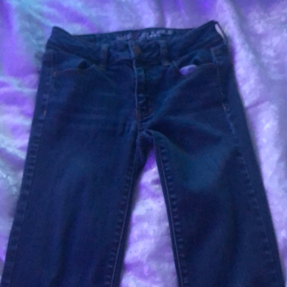 American Eagle size 0 Blue Jeans Jeggings